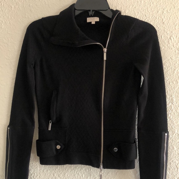 KAREN MILLEN ENGLAND BLACK JACKET/PREOWNED - Picture 4 of 17